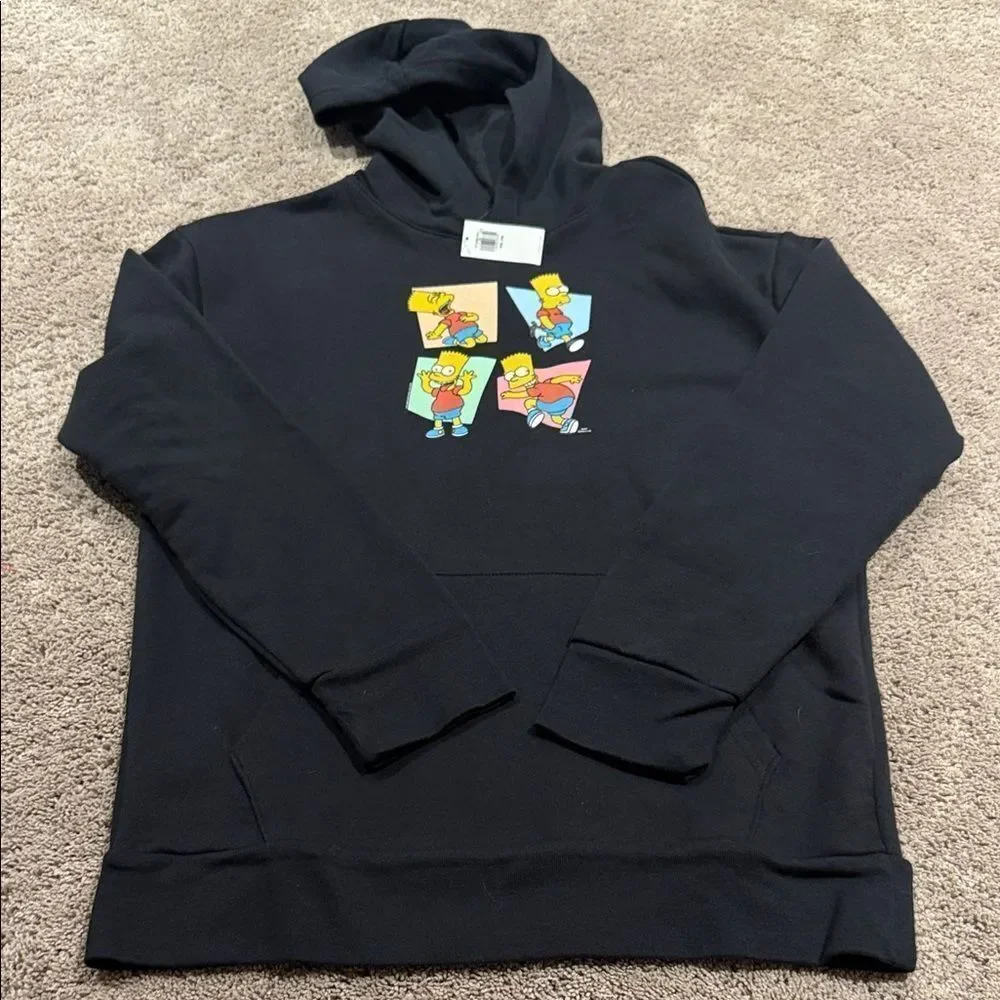 BART Simpson hoodie! Old navy. Super soft. Size 18 XXL boys